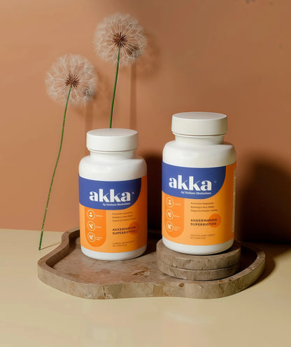 AKKA Akkermansia Probiotic, Liver Cleanse, Detox & Repair, Non-GMO, 60 Caps